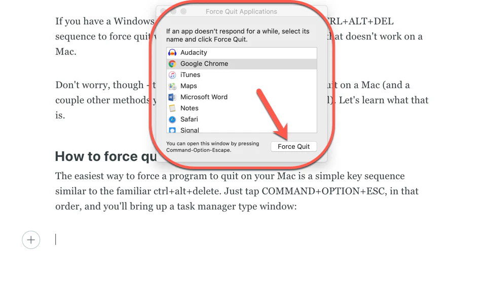 srorcge force task manager